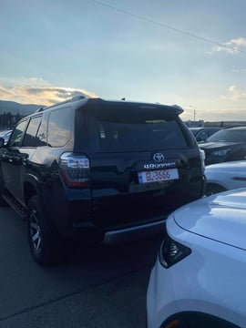 Toyota 4runner view 4