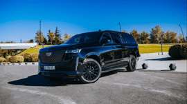Cadilac Escalade — exterior view 1
