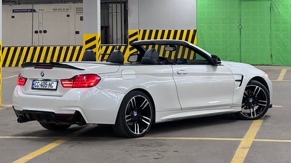 BMW 428 Cabrio 2014 — exterior view 2