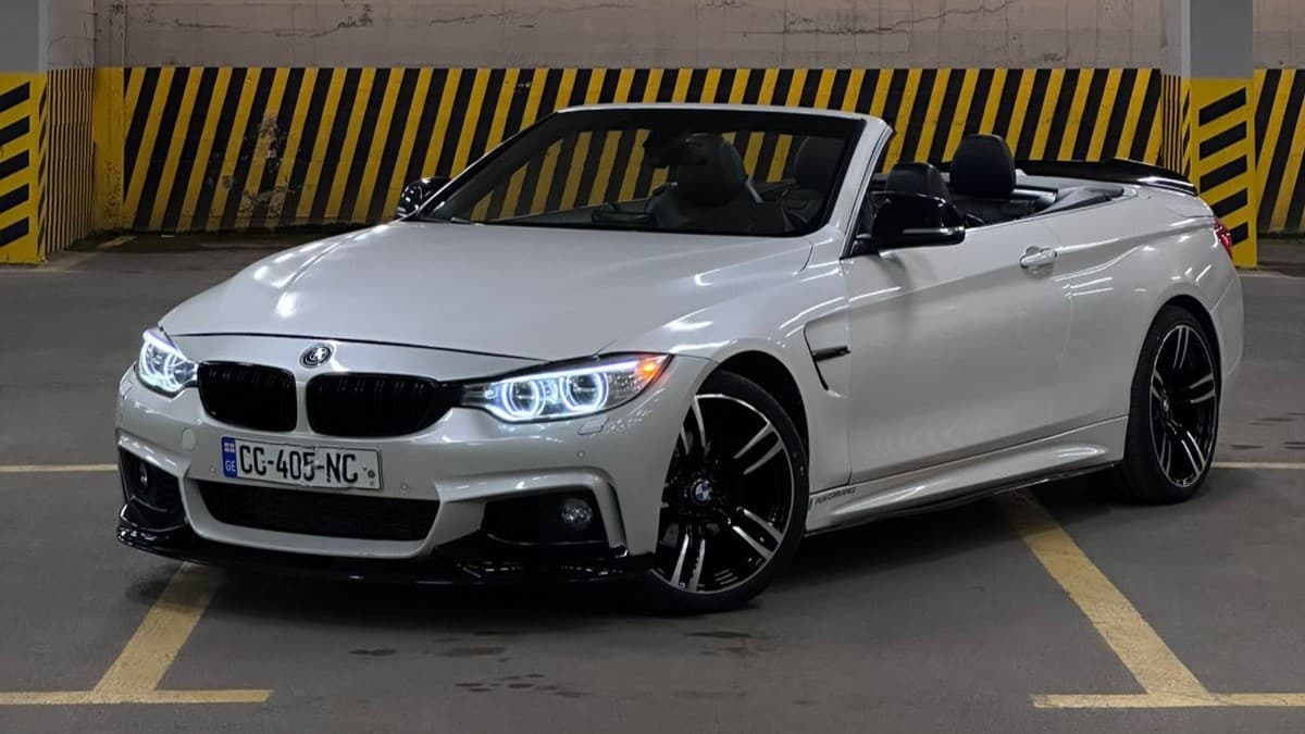 BMW 428 Cabrio 2014 — exterior view 5