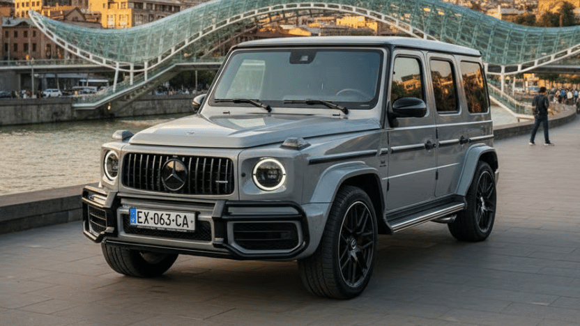 Mercedes G63 AMG for rent in Georgia from 500 € per day