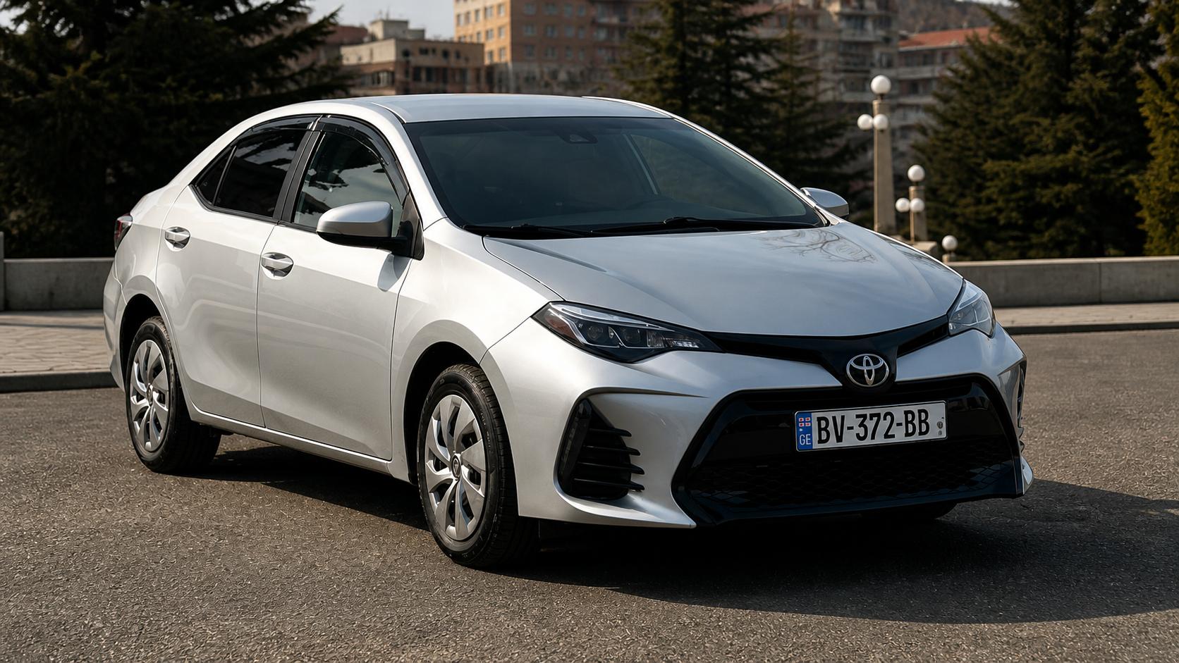 Toyota Corolla for rent in Georgia from 30 € per day
