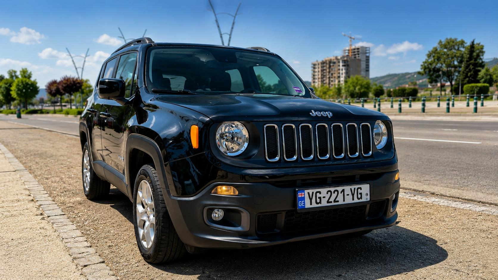Jeep Renegade for rent in Georgia from 45 € per day